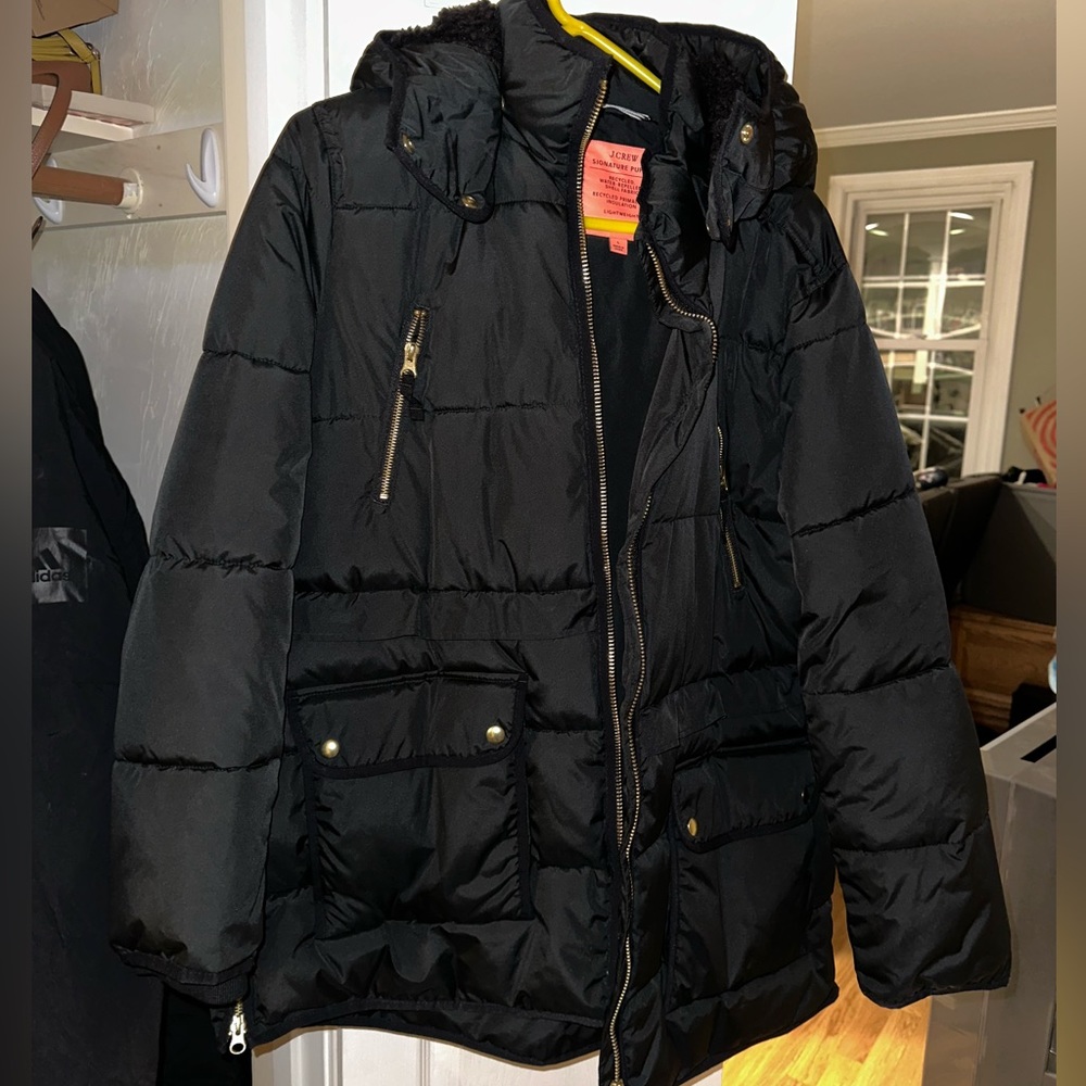 J Crew Signature puffer jacket with Primaloft
